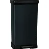 Curver Decobin Prullenbak- 50L - 39x29x72 cm - Zwart