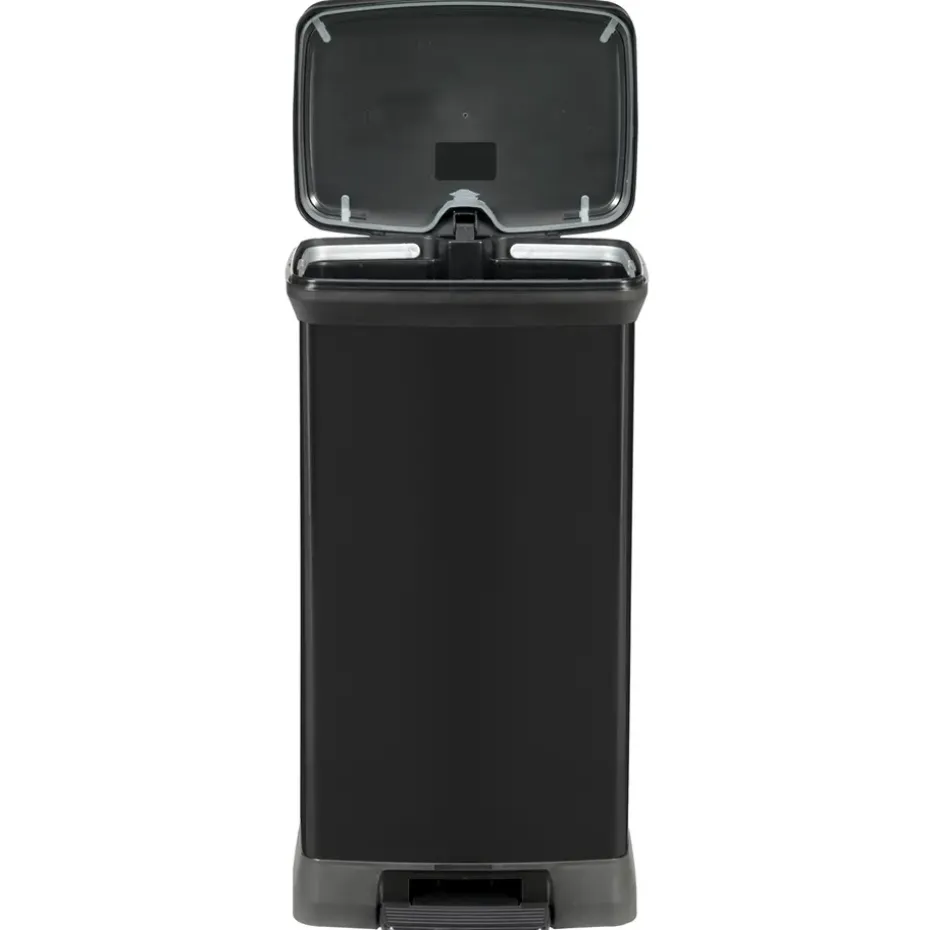 Curver Decobin Prullenbak- 50L - 39x29x72 cm - Zwart