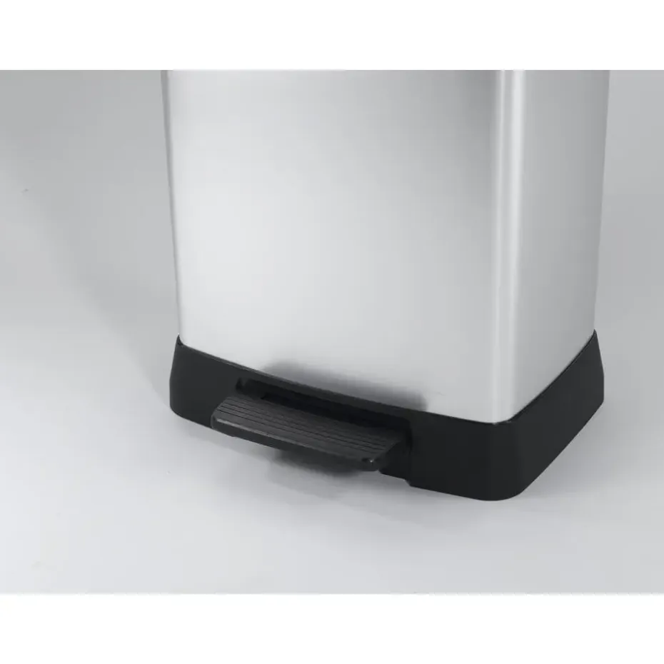 Curver Decobin Prullenbak - 50L - 2 stuks - Metallic
