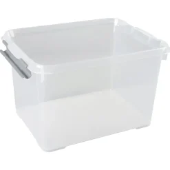Curver Handy+ Opbergbox - 20L - 3 stuks - Transparant met deksel