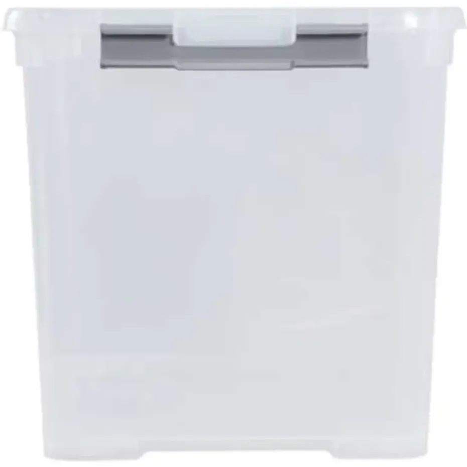 Curver Handy+ Opbergbox - 65L - 2 stuks - Transparant met deksel