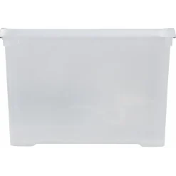 Curver Handy+ Opbergbox - 65L - 3 stuks - Transparant met deksel