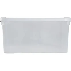 Curver Handy+ Opbergbox - 50L - 2 stuks - Transparant met deksel