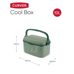 Curver Koelbox 10L - 46,2x22.6x21.3cm - Groen