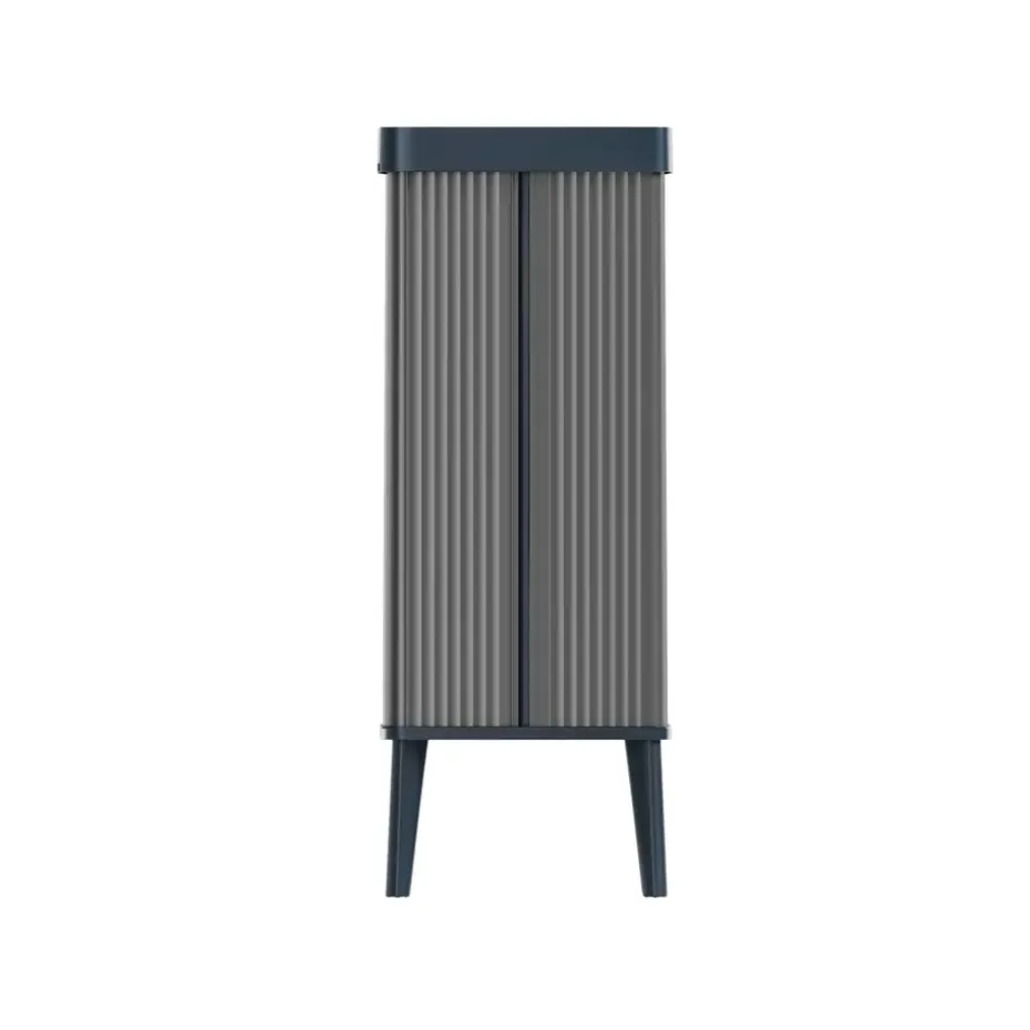 Curver Verto High 54L prullenbak - Grijs - 44x27x69cm