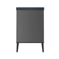 Curver Verto High 54L prullenbak - Grijs - 44x27x69cm