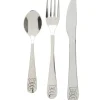 Cutlery for Kids bestekset met beer - 3-delig - RVS - kinderen