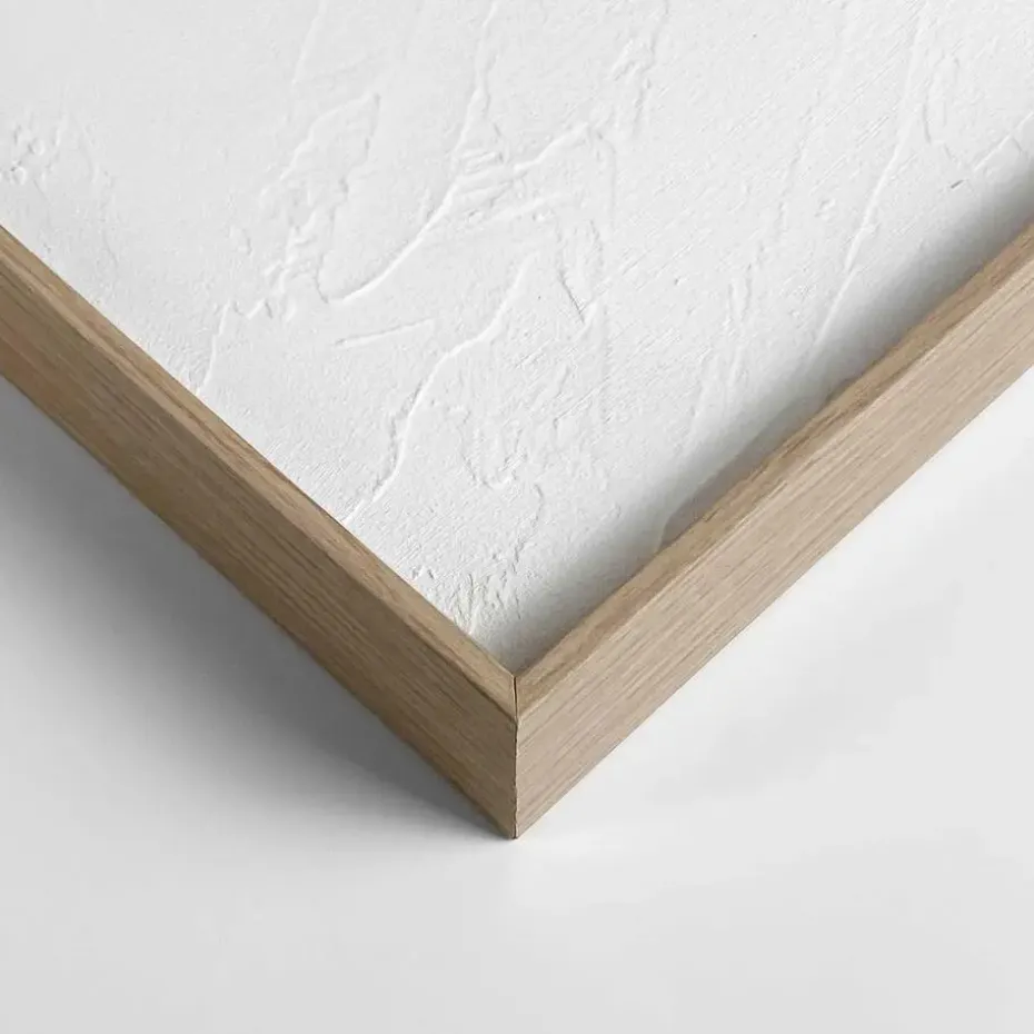 3D Art Terrace - 70 x 50cm - Wit