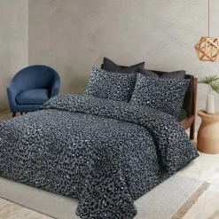 Day Dream Dekbedovertrek Panter - 240x200/220 cm - Grijs