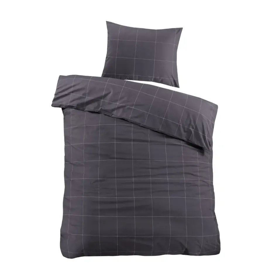 Day Dream Duuk - Dekbedovertrek - Eenpersoons - 140x200/220 cm - Grijs