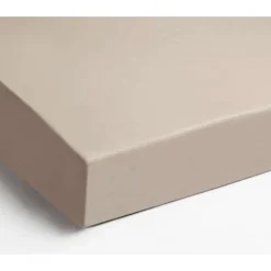 Day Dream Hoeslaken - Strijkvrij - 80x200 cm - Taupe