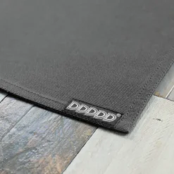 DDDDD placemat Kit - 35x45 cm - Antraciet - set van 2 stuks