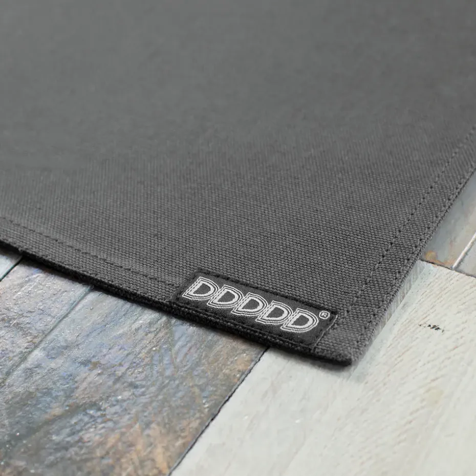 DDDDD placemat Kit - 35x45 cm - Antraciet - set van 2 stuks