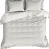 De Witte Lietaer Dekbedovertrek Katoen Satijn Olivia - 240 x 220 cm - Beige