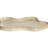Deco Tray Anna - lichtbruin - 2x25x18 cm