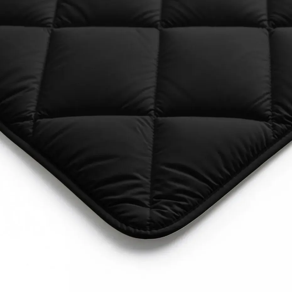 Dekbed zonder Overtrek Diamond 200x200 – Met Kussenslopen – Wasbaar – Zwart
