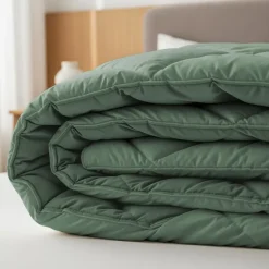 Dekbed zonder Overtrek Diamond 240x200 – Incl. Kussenslopen – Wasbaar – Groen