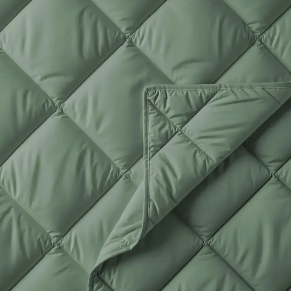 Dekbed zonder Overtrek Diamond 240x200 – Incl. Kussenslopen – Wasbaar – Groen