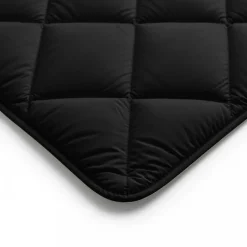 Dekbed zonder Overtrek Diamond 140x200 – Met Kussenslopen– Wasbaar – Zwart/Blauw