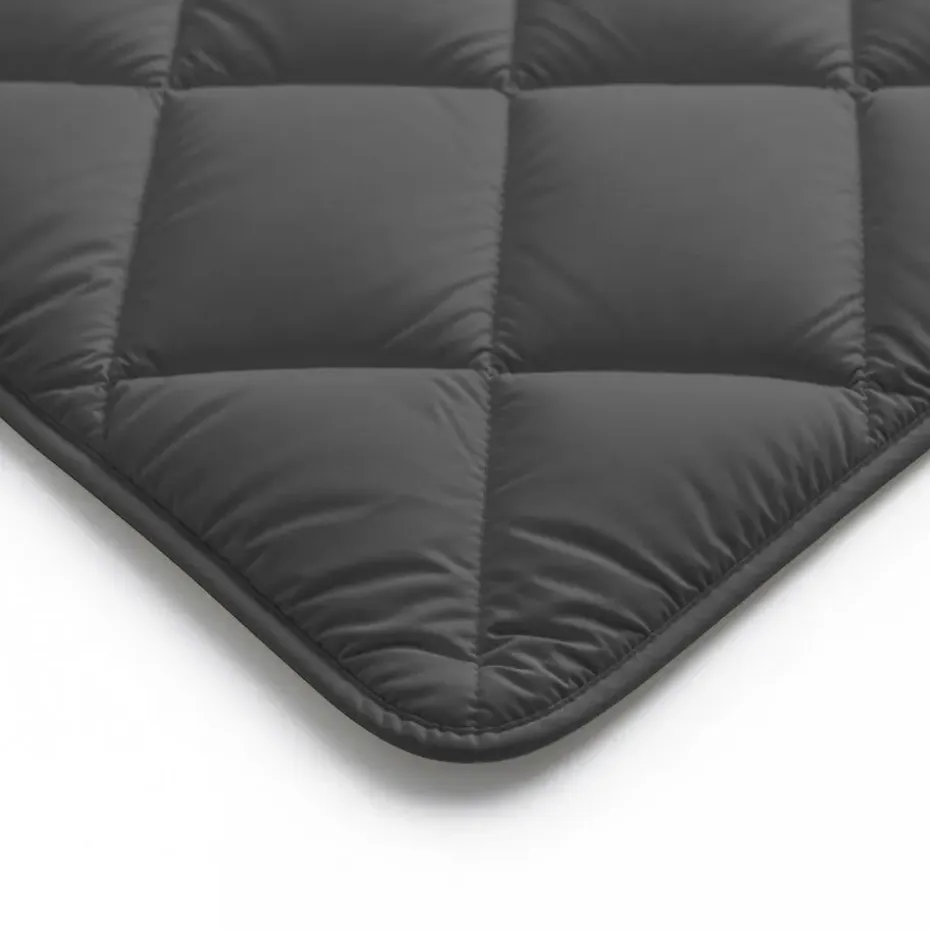 Dekbed zonder Overtrek Diamond 200x200 – Met Kussenslopen – Wasbaar – Antraciet