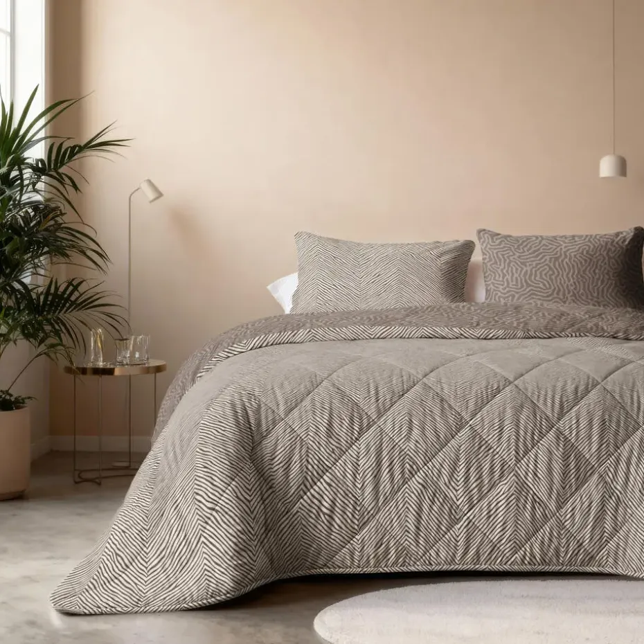 Dekbed zonder Overtrek Solitude 200x200 – Zacht & Wasbaar – Incl. 2 Kussenslopen