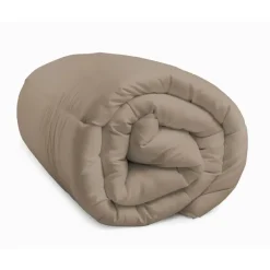 Dekbed zonder Overtrek 240x200 – Incl. Kussenslopen – Wasbaar – Taupe