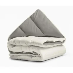 Dekbed zonder Overtrek 140x200 – Incl. Kussenslopen – Wasbaar – Crème/Kaki