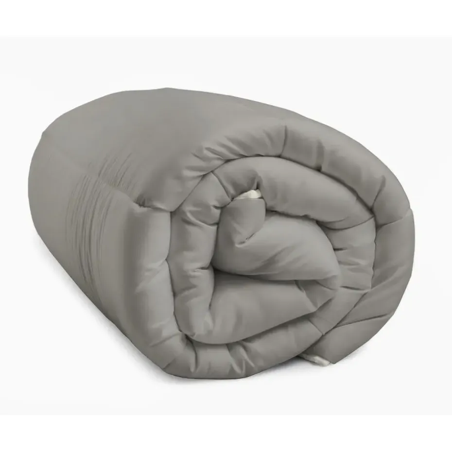 Dekbed zonder Overtrek 140x200 – Incl. Kussenslopen – Wasbaar – Crème/Kaki