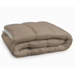 Dekbed zonder Overtrek 200x200 – Incl. Kussenslopen – Wasbaar – Taupe