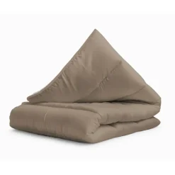 Dekbed zonder Overtrek 200x200 – Incl. Kussenslopen – Wasbaar – Taupe