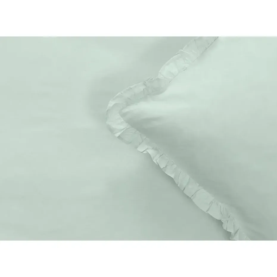 Dekbedovertrek Cato - groen - 140x200/220 cm