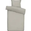 Dekbedovertrek Cozy Contour - zand - 140x220 cm