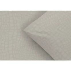 Dekbedovertrek Cozy Contour - zand - 200x220 cm