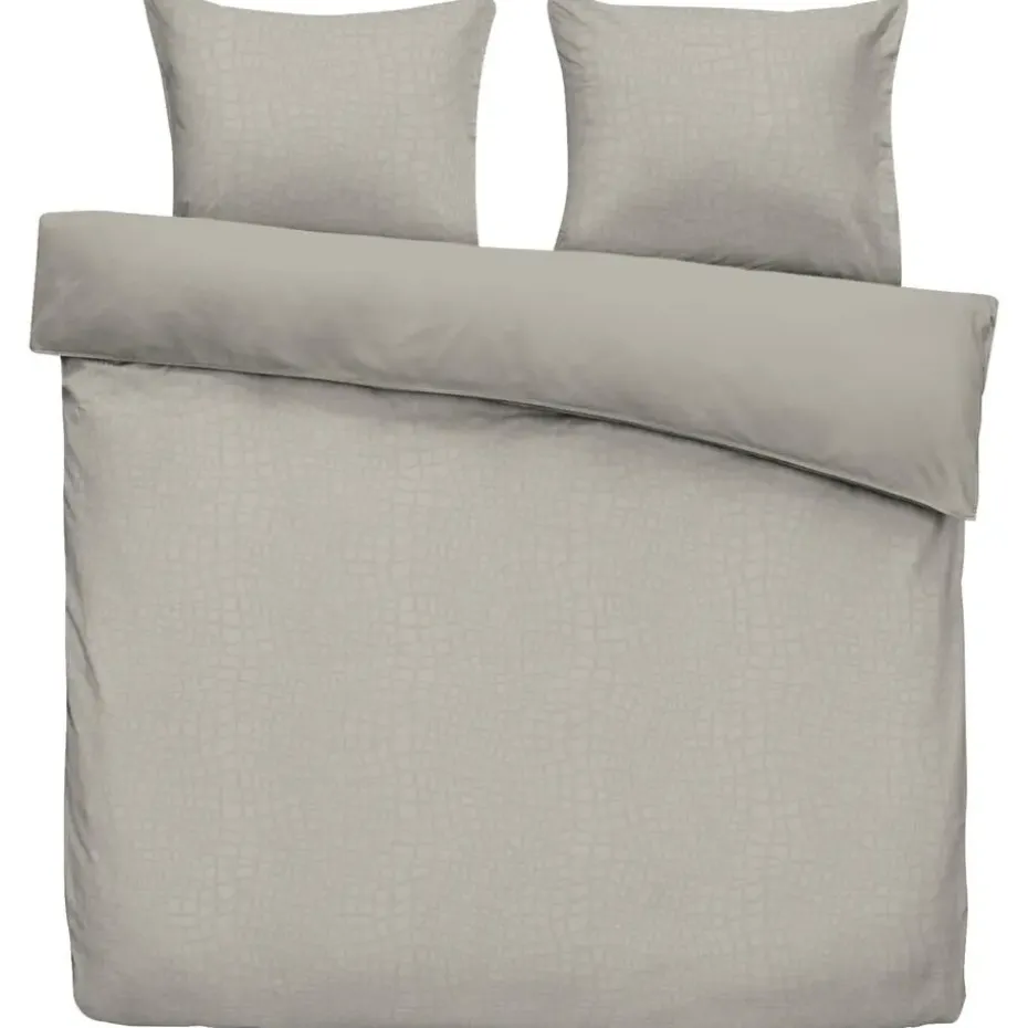 Dekbedovertrek Cozy Contour - zand - 240x220 cm
