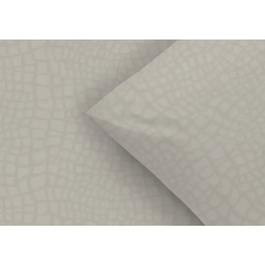 Dekbedovertrek Cozy Contour - zand - 240x220 cm
