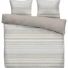 Dekbedovertrek Hidde - beige/blauw - 200x220 cm