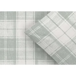 Dekbedovertrek Laurens - off-white/groen - 240x200/220 cm