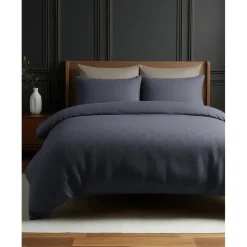 Dekbedovertrek Milano 240x220 – Fluweelzacht Uni Design – Antraciet