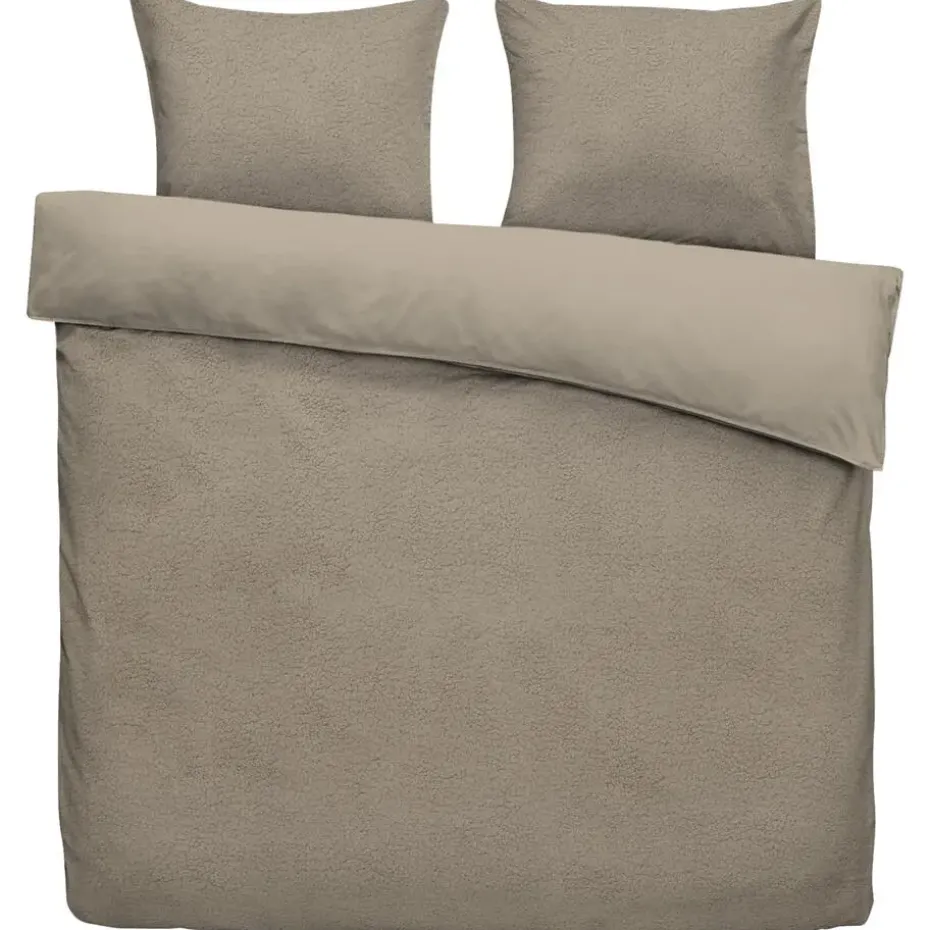 Dekbedovertrek Teddy Favorite Fuzzle - bruin- 200x220 cm
