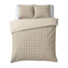Dekbedovertrek 240x220 – Furry Check Design & Zacht Warm Fleece
