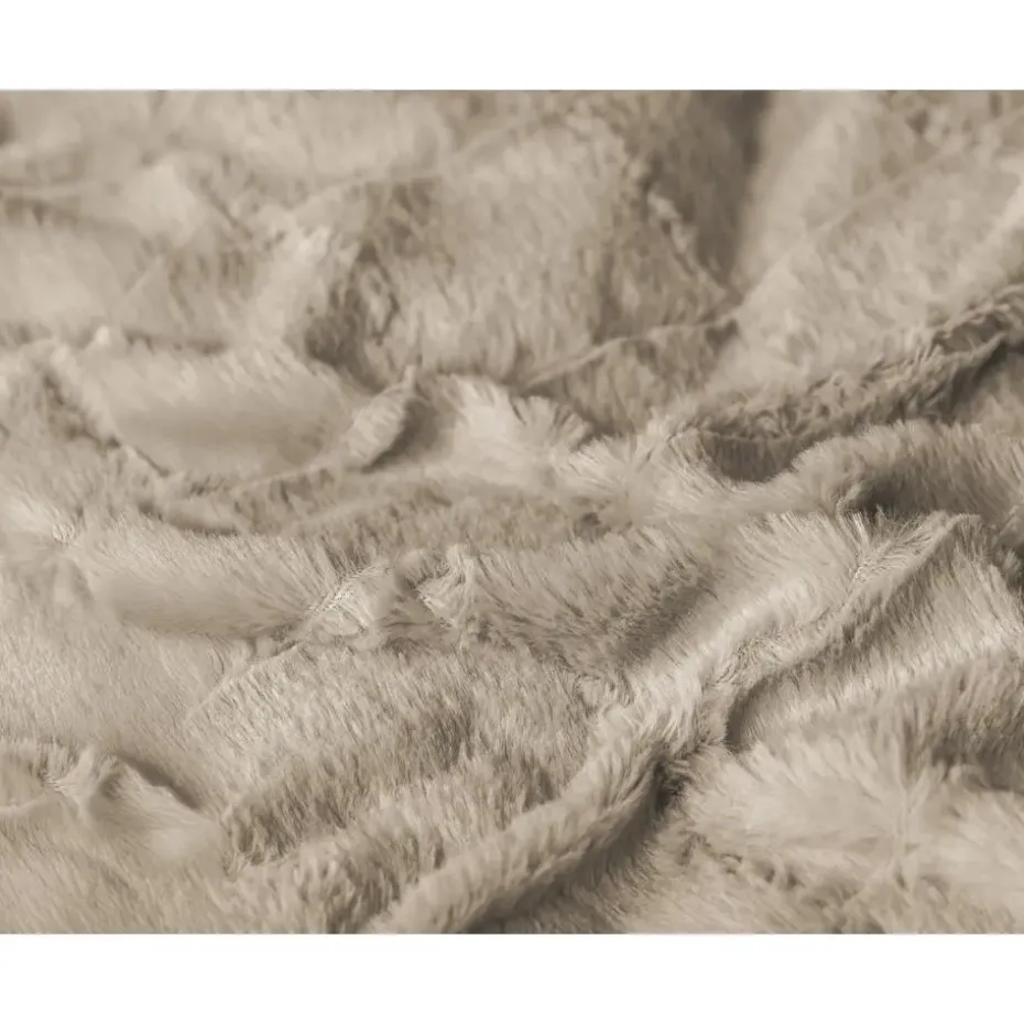 Dekbedovertrek 240x220 – Furry Check Design & Zacht Warm Fleece