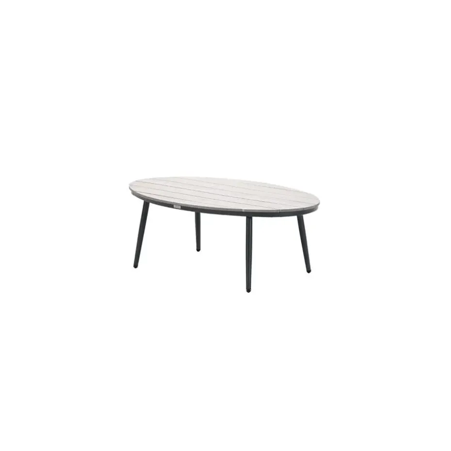 5-delige loungeset Ridge –4 luxe lounge fauteuils inclusief salontafel