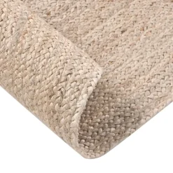 DEMIRCI - Laagpolig vloerkleed - Beige - 80 x 300 cm - Jute