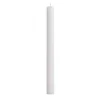 Dinerkaars Rustiek - wit - 25 cm