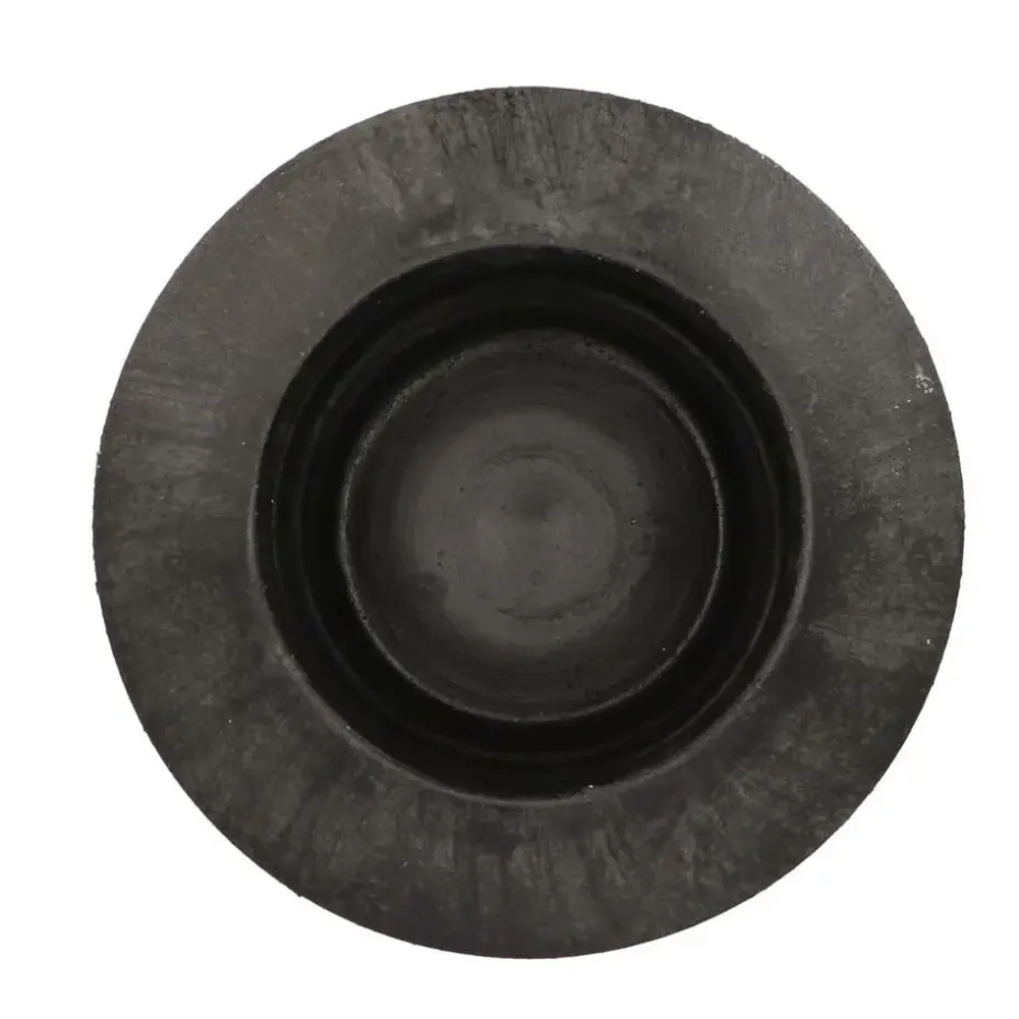 DK Design Bloempot Maya - verweerd zwart - D25 x H16 cm - rustiek