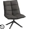 Draaifauteuil Clayton - antraciet