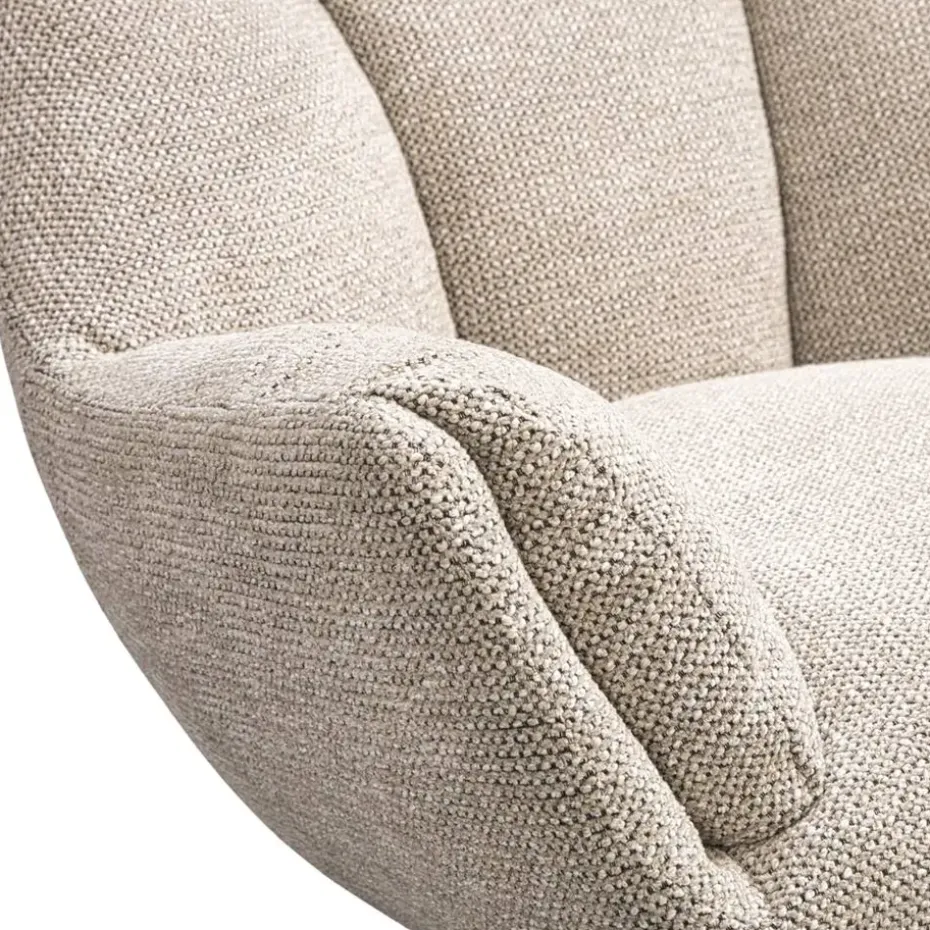 Draaifauteuil Hidde - beige