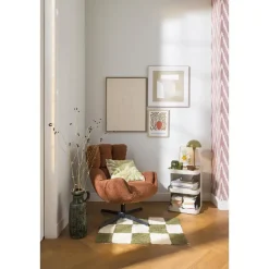 Draaifauteuil Hidde - terra