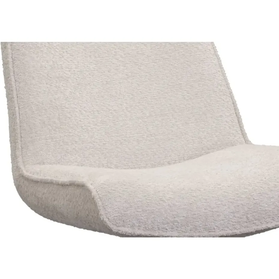 Draaifauteuil Nora - crème