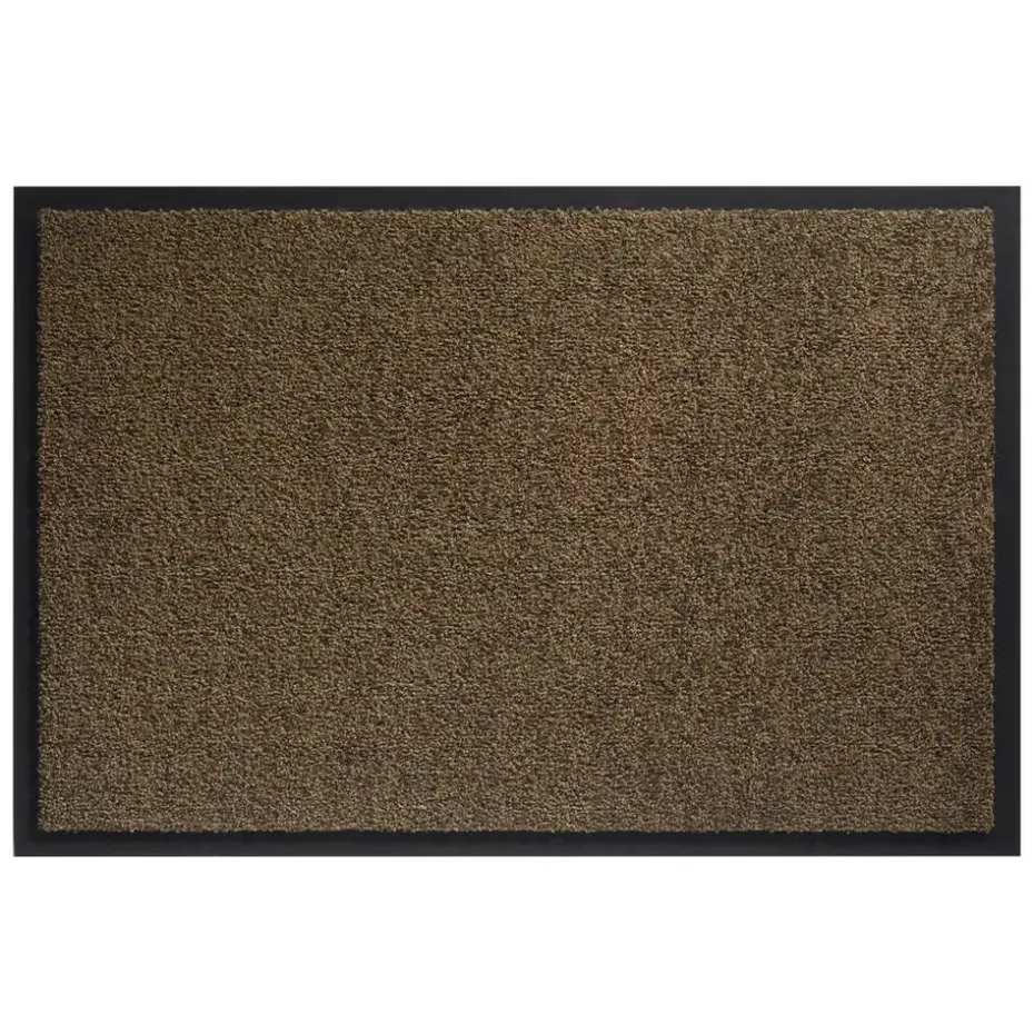 Droogloopmat Twister 60x90cm teak bruin